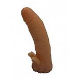<strong>Телесная гелевая насадка-фаллос с клиторальными лепестками - 18,5 см.</strong> <br />
Это интим-аксессуар, который идеально подходит для крепления к страпону или любой поверхности, если дополнительно приобрести специальную присоску. <div class="charTableblock"><div><span>Длина, см</span>: 18.5</div><div><span>Диаметр, см</span>: 3.9</div><div><span>Длина, см</span>: 17-20</div><div><span>Диаметр, см</span>: 3</div><div><span>Материал</span>: ПВХ (PVC)</div><div><span>Цвет</span>: телесный</div><div><span>Особенности</span>: vac-u-lock; насадка</div></div> Телесная гелевая насадка-фаллос с клиторальными лепестками - 18,5 см.
Это интим-аксессуар, который идеально подходит для крепления к страпону или любой поверхности, если дополнительно приобрести специальную присоску.