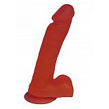 <strong>Податливый розовый фаллоимитатор на присоске - 19 см.</strong> <br />
Это отличная секс-игрушка для женщин, которая выполнена из высококачественного материала с гипоаллергенными свойствами. <div class="charTableblock"><div><span>Длина, см</span>: 19</div><div><span>Диаметр, см</span>: 4,5</div><div><span>Материал</span>: ПВХ (PVC)</div><div><span>Цвет</span>: красный/розовый</div><div><span>Особенности</span>: на присоске; с мошонкой</div><div><span>Длина, см</span>: 17-20</div><div><span>Диаметр, см</span>: 4</div><div><span>Производитель</span>: Биоклон, Россия</div></div> Податливый розовый фаллоимитатор на присоске - 19 см.
Это отличная секс-игрушка для женщин, которая выполнена из высококачественного материала с гипоаллергенными свойствами.