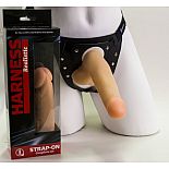 <strong>Приятный на ощупь фаллоимитатор на поясе Харнесс - 15,5 см.</strong> <br />
Страпон Харнес в подарочной упаковке из термопластичного полимера, имитирующий кожу и биологические ткани, широко используется для изготовления протезов различных частей тела. <div class="charTableblock"><div><span>Длина, см</span>: 15.5</div><div><span>Диаметр, см</span>: 3.8</div><div><span>Длина, см</span>: 13-16</div><div><span>Диаметр, см</span>: 3</div><div><span>Материал</span>: TPE / TPR</div><div><span>Цвет</span>: телесный</div><div><span>Особенности</span>: комплект; vac-u-lock</div></div> Приятный на ощупь фаллоимитатор на поясе Харнесс - 15,5 см.
Страпон Харнес в подарочной упаковке из термопластичного полимера, имитирующий кожу и биологические ткани, широко используется для изготовления протезов различных частей тела.