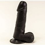 <strong>Упругий чёрный фаллоимитатор на присоске - 15,5 см.</strong> <br />
Фаллоимитатор представляет собой замечательный интим-аксессуар для ценителей настоящей экзотики. <div class="charTableblock"><div><span>Длина, см</span>: 15.5</div><div><span>Диаметр, см</span>: 3.9</div><div><span>Материал</span>: ПВХ (PVC)</div><div><span>Цвет</span>: черный</div><div><span>Особенности</span>: на присоске; с мошонкой</div><div><span>Длина, см</span>: 13-16</div><div><span>Диаметр, см</span>: 3</div><div><span>Производитель</span>: Биоклон, Россия</div></div> Упругий чёрный фаллоимитатор на присоске - 15,5 см.
Фаллоимитатор представляет собой замечательный интим-аксессуар для ценителей настоящей экзотики.