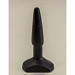 <strong>Чёрный анальный плаг на широком основании - 12 см.</strong> <br />
Анальная пробка, изготовленная из ПВХ, не имеет швов и запаха. <div class="charTableblock"><div><span>Длина, см</span>: 12</div><div><span>Диаметр, см</span>: 2.3</div><div><span>Материал</span>: ПВХ (PVC)</div><div><span>Цвет</span>: черный</div><div><span>Особенности</span>: массажер простаты</div><div><span>Особенности</span>: без вибрации</div><div><span>Длина, см</span>: 9-12</div><div><span>Диаметр, см</span>: 2</div></div> Чёрный анальный плаг на широком основании - 12 см.
Анальная пробка, изготовленная из ПВХ, не имеет швов и запаха.