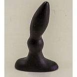 <strong>Чёрная анальная пробочка с каплевидным кончиком - 10,5 см.</strong> <br />
Анальная пробка, изготовленная из ПВХ, не имеет швов и запаха. <div class="charTableblock"><div><span>Длина, см</span>: 10.5</div><div><span>Диаметр, см</span>: 2.5</div><div><span>Материал</span>: ПВХ (PVC)</div><div><span>Цвет</span>: черный</div><div><span>Особенности</span>: массажер простаты</div><div><span>Особенности</span>: без вибрации</div><div><span>Длина, см</span>: 9-12</div><div><span>Диаметр, см</span>: 2</div></div> Чёрная анальная пробочка с каплевидным кончиком - 10,5 см.
Анальная пробка, изготовленная из ПВХ, не имеет швов и запаха.