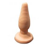 <strong>Телесная анальная пробка с рёбрышками - 14 см.</strong> <br />
Пикантный анальный плаг, сделанный из качественного материала, откроет для своего владельца новые ощущения от анального секса. <div class="charTableblock"><div><span>Длина, см</span>: 14</div><div><span>Диаметр, см</span>: 3,2</div><div><span>Материал</span>: ПВХ (PVC)</div><div><span>Цвет</span>: телесный</div><div><span>Особенности</span>: пробка</div><div><span>Особенности</span>: без вибрации</div><div><span>Длина, см</span>: 13-16</div><div><span>Диаметр, см</span>: 3</div></div> Телесная анальная пробка с рёбрышками - 14 см.
Пикантный анальный плаг, сделанный из качественного материала, откроет для своего владельца новые ощущения от анального секса.