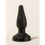<strong>Чёрный анальный плаг с ребристой поверхностью - 14 см.</strong> <br />
Плаг насыщенного черного цвета идеально дополнит коллекцию Ваших интим-игрушек. <div class="charTableblock"><div><span>Длина, см</span>: 14</div><div><span>Диаметр, см</span>: 3</div><div><span>Материал</span>: ПВХ (PVC)</div><div><span>Цвет</span>: черный</div><div><span>Особенности</span>: пробка; массажер простаты</div><div><span>Особенности</span>: без вибрации</div><div><span>Длина, см</span>: 13-16</div><div><span>Диаметр, см</span>: 3</div></div> Чёрный анальный плаг с ребристой поверхностью - 14 см.
Плаг насыщенного черного цвета идеально дополнит коллекцию Ваших интим-игрушек.
