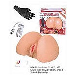 <strong>Вагина реалистик говорящая</strong> <br />
Реалистичные ощущения, многоскоростная вибрация,пульт в виде женского тела, говорящий, в комплекте с шлепалкой в виде руки, водонепроницаемая <div class="charTableblock"><div><span>Материал</span>: TPE / TPR</div><div><span>Цвет</span>: телесный</div><div><span>Наличие вибрации</span>: с вибрацией</div><div><span>Особенности</span>: вагина; попка</div></div> Вагина реалистик говорящая
Реалистичные ощущения, многоскоростная вибрация,пульт в виде женского тела, говорящий, в комплекте с шлепалкой в виде руки, водонепроницаемая