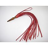 <strong>Красная кожная плеть Комета с рукоятью в виде анальной пробки - 60 см.</strong> <br />
Плеть состоит из рукояти в форме анальной пробки (что позволяет разнообразить способы её применения) и 21 гладких хвостов, изготовленных из натуральной кожи. <div class="charTableblock"><div><span>Материал</span>: кожа</div><div><span>Производитель</span>: Sitabella, Россия</div><div><span>Длина, см</span>: 60.00</div></div> Красная кожная плеть Комета с рукоятью в виде анальной пробки - 60 см.
Плеть состоит из рукояти в форме анальной пробки (что позволяет разнообразить способы её применения) и 21 гладких хвостов, изготовленных из натуральной кожи.