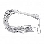 <strong>Белый флоггер из натуральной кожи - 65 см.</strong> <br />
Гладкая плеть (флоггер) изготовлена из натуральной кожи. <div class="charTableblock"><div><span>Материал</span>: кожа</div><div><span>Производитель</span>: Sitabella, Россия</div><div><span>Длина, см</span>: 65.00</div></div> Белый флоггер из натуральной кожи - 65 см.
Гладкая плеть (флоггер) изготовлена из натуральной кожи.