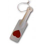 <strong>Белая хлопалка с середечком</strong> <br />
Девайс в виде кожаной пластины с жёсткой рукоятью. <div class="charTableblock"><div><span>Материал</span>: кожа</div><div><span>Производитель</span>: Sitabella, Россия</div></div> Белая хлопалка с середечком
Девайс в виде кожаной пластины с жёсткой рукоятью.