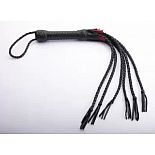 <strong>Чёрная кожаная плеть</strong> <br />
Плетеная плеть (флоггер) изготовлена из натуральной кожи. <div class="charTableblock"><div><span>Материал</span>: кожа</div><div><span>Производитель</span>: Sitabella, Россия</div></div> Чёрная кожаная плеть
Плетеная плеть (флоггер) изготовлена из натуральной кожи.