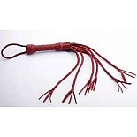 <strong>Красная кожаная плеть</strong> <br />
Плетеная плеть (флоггер) изготовлена из натуральной кожи. <div class="charTableblock"><div><span>Материал</span>: кожа</div><div><span>Производитель</span>: Sitabella, Россия</div></div> Красная кожаная плеть
Плетеная плеть (флоггер) изготовлена из натуральной кожи.