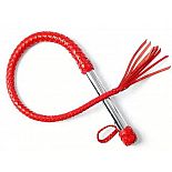 <strong>Однохвостая красная плеть с хлопушкой - 70 см.</strong> <br />
Однохвостая плеть имеет хромированную ручку и плетеное из мягкой кожи тело с сердечником из силикона. <div class="charTableblock"><div><span>Материал</span>: кожа</div><div><span>Производитель</span>: Sitabella, Россия</div><div><span>Длина, см</span>: 70.00</div></div> Однохвостая красная плеть с хлопушкой - 70 см.
Однохвостая плеть имеет хромированную ручку и плетеное из мягкой кожи тело с сердечником из силикона.