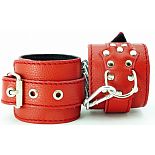 <strong>Оковы из красной кожи 56005ars</strong> <br />
Оковы из красной кожи можно использовать для рук или ног. <div class="charTableblock"><div><span>Материал</span>: кожа</div><div><span>Цвет</span>: красный, розовый</div><div><span>Производитель</span>: БДСМ арсенал, Россия</div></div> Оковы из красной кожи 56005ars
Оковы из красной кожи можно использовать для рук или ног.