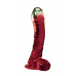 <strong>Красный фаллоимитатор на присоске Jolly Buttcock - 17 см.</strong> <br />
Красный - цвет страсти! Гибкий реалистичный фаллоимитатор классической формы и Размера - идеален для начинающих и пар, желающих внести разнообразие в свои интимные отношения. <div class="charTableblock"><div><span>Длина, см</span>: 17</div><div><span>Диаметр, см</span>: 3.5</div><div><span>Материал</span>: ПВХ (PVC)</div><div><span>Цвет</span>: красный/розовый</div><div><span>Особенности</span>: на присоске; с мошонкой</div><div><span>Длина, см</span>: 17-20</div><div><span>Диаметр, см</span>: 3</div><div><span>Производитель</span>: NMC, Канада</div></div> Красный фаллоимитатор на присоске Jolly Buttcock - 17 см. 
Красный - цвет страсти! Гибкий реалистичный фаллоимитатор классической формы и Размера - идеален для начинающих и пар, желающих внести разнообразие в свои интимные отношения.