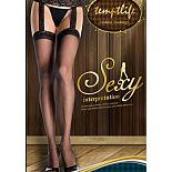 <strong>Чёрные чулки из мелкой сеточки с кружевным поясом и пажами</strong> <br />
Чёрные чулки из мелкой сеточки с кружевным поясом и пажами. <div class="charTableblock"><div><span>Размер</span>: S (42-44); M (44-46); L (46-48)</div><div><span>Цвет</span>: черный</div><div><span>Производитель</span>: Temptlife, Китай</div><div><span>В наличии</span>: S-M-L, черный</div></div> Чёрные чулки из мелкой сеточки с кружевным поясом и пажами
Чёрные чулки из мелкой сеточки с кружевным поясом и пажами.