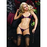 <strong>Сексуальный комплект из двух предметов</strong> <br />
Секси комплект: бюст и трусики. <div class="charTableblock"><div><span>Производитель</span>: Leg Avenue, США</div></div> Сексуальный комплект из двух предметов
Секси комплект: бюст и трусики.