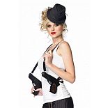 <strong>Портупея гангстера</strong> <br />
Хотите дополнить образ смелой обольстительницы? Ремень - портупея для оружия отлично подойдет для ролевого костюма или обычного сочетания белой майки и брюк с подтяжками. <div class="charTableblock"><div><span>Цвет</span>: черный</div><div><span>Производитель</span>: Leg Avenue, США</div></div> Портупея гангстера
Хотите дополнить образ смелой обольстительницы? Ремень - портупея для оружия отлично подойдет для ролевого костюма или обычного сочетания белой майки и брюк с подтяжками.