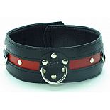 <strong>Черно-красный ошейник на пряжке</strong> <br />
Стильный ошейник с красной полосой и металлическими заклепками обязательно понравится любителям БДСМ-игр. <div class="charTableblock"><div><span>Материал</span>: кожа</div><div><span>Цвет</span>: черный</div><div><span>Производитель</span>: БДСМ арсенал, Россия</div></div> Черно-красный ошейник на пряжке
Стильный ошейник с красной полосой и металлическими заклепками обязательно понравится любителям БДСМ-игр.