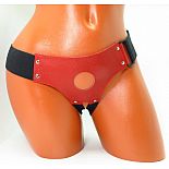 <strong>Красные кожаные трусики для страпона</strong> <br />
Красные кожаные трусики с отверстием для крепления страпона. <div class="charTableblock"><div><span>Особенности</span>: трусики; harness</div><div><span>Материал</span>: кожа</div><div><span>Производитель</span>: БДСМ арсенал, Россия</div></div> Красные кожаные трусики для страпона
Красные кожаные трусики с отверстием для крепления страпона.