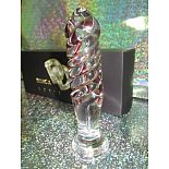 <strong>Прозрачная анальная пробка из стекла со спиралевидным рельефом и коричневыми вкраплениями</strong> <br />
Прозрачная анальная пробка из стекла со спиралевидным рельефом и коричневыми вкраплениями. <div class="charTableblock"><div><span>Длина, см</span>: 15.00</div><div><span>Диаметр, см</span>: 3.00</div><div><span>Материал</span>: стекло</div><div><span>Длина, см</span>: 13-16</div><div><span>Диаметр, см</span>: 3</div></div> Прозрачная анальная пробка из стекла со спиралевидным рельефом и коричневыми вкраплениями
Прозрачная анальная пробка из стекла со спиралевидным рельефом и коричневыми вкраплениями.