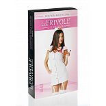 <strong>Костюм "Доктор любовь" белый 02202L/XL</strong> <br />
Облегающий короткий халатик на пуговичках и с подвязками для чулок, который входит в этот костюм медсестры, прекрасно подойдет для взрослых игр с партнером. <div class="charTableblock"> </div> Костюм "Доктор любовь" белый 02202L/XL
Облегающий короткий халатик на пуговичках и с подвязками для чулок, который входит в этот костюм медсестры, прекрасно подойдет для взрослых игр с партнером.