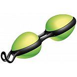 <strong>Зелёные вагинальные шарики на чёрной сцепке Joyballs Secret </strong> <br />
Вагинальные шарики, выполненные из 100% силикона со смещенным центром тяжести, с эргономичной формой для чувственного перемещения в оба направления. <div class="charTableblock"><div><span>Диаметр, см</span>: 3.70</div><div><span>Диаметр, см</span>: 3</div><div><span>Производитель</span>: Joy Division, Германия</div></div> Зелёные вагинальные шарики на чёрной сцепке Joyballs Secret
Вагинальные шарики, выполненные из 100% силикона со смещенным центром тяжести, с эргономичной формой для чувственного перемещения в оба направления.