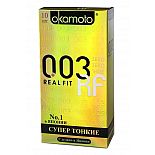 <strong>Презервативы Okamoto 003 Real Fit № 10</strong> <br />
Презервативы Okamoto 003 Real Fit № 10 ультратонкие презервативы уникальной не имеющей аналогов формы «полная анатомия». <div class="charTableblock"> </div> Презервативы Okamoto 003 Real Fit № 10
Презервативы Okamoto 003 Real Fit № 10 ультратонкие презервативы уникальной не имеющей аналогов формы «полная анатомия».
