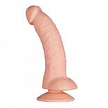 <strong>Телесный фаллоимитатор на присоске PURRFECT SILICONE DELUXE DONG 7INCH - 18 см.</strong> <br />
Телесный фаллоимитатор на присоске PURRFECT SILICONE DELUXE DONG 7INCH. <div class="charTableblock"><div><span>Длина, см</span>: 18</div><div><span>Диаметр, см</span>: 4</div><div><span>Материал</span>: силикон</div><div><span>Цвет</span>: телесный</div><div><span>Особенности</span>: на присоске; с мошонкой</div><div><span>Длина, см</span>: 17-20</div><div><span>Диаметр, см</span>: 4</div><div><span>Производитель</span>: Dream Toys, Китай</div></div> Телесный фаллоимитатор на присоске PURRFECT SILICONE DELUXE DONG 7INCH - 18 см. 
Телесный фаллоимитатор на присоске PURRFECT SILICONE DELUXE DONG 7INCH.