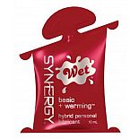 <strong>Гибридный согревающий лубрикант Wet Synergy Warming - 10 мл.</strong> <br />
Высококлассный гибридный лубрикант с согревающим эффектом = вода + силикон (ок. <div class="charTableblock"><div><span>Основа</span>: силиконовая</div><div><span>Особенности</span>: для секс игрушек; разогревающая; возбуждающая</div><div><span>Объем, мл</span>: 5-29</div><div><span>Объем, мл</span>: 10</div></div> Гибридный согревающий лубрикант Wet Synergy Warming - 10 мл.
Высококлассный гибридный лубрикант с согревающим эффектом = вода + силикон (ок.