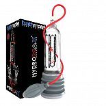 <strong>Гидропомпа Hydromax X50 Xtreme с прозрачной колбой</strong> <br />
XTREME X50 является самой мощной в мире гидропомпой! В комплект добавлена воздушная помпа и шланг которые, с помощью которых очень быстро можно снять нагрузку, спустив давление через клапан. <div class="charTableblock"> </div> Гидропомпа Hydromax X50 Xtreme с прозрачной колбой 
XTREME X50 является самой мощной в мире гидропомпой! В комплект добавлена воздушная помпа и шланг которые, с помощью которых очень быстро можно снять нагрузку, спустив давление через клапан.