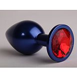 <strong>Анальная пробка металл 6,9х2,7см синяя с красным стразом размер-S 47196-1-MM</strong> <br />
<div class="charTableblock"><div><span>Длина, см</span>: 6,9</div><div><span>Диаметр, см</span>: 2,7</div><div><span>Материал</span>: металл</div><div><span>Цвет</span>: другой</div><div><span>Особенности</span>: пробка; ювелирка</div><div><span>Особенности</span>: без вибрации; гладкая</div><div><span>Длина, см</span>: 5-8</div><div><span>Диаметр, см</span>: 2</div><div><span>Цвет кристалла</span>: красный/розовый</div></div> Анальная пробка металл 6,9х2,7см синяя с красным стразом размер-S 47196-1-MM