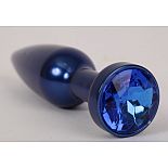 <strong>Большая синяя анальная пробка с синим стразом - 11,2 см.</strong> <br />
Металлическая пробка с ограничительным основанием для безопасного использования. <div class="charTableblock"><div><span>Длина, см</span>: 11,2</div><div><span>Диаметр, см</span>: 2,9</div><div><span>Материал</span>: металл</div><div><span>Цвет</span>: другой</div><div><span>Особенности</span>: пробка; ювелирка</div><div><span>Особенности</span>: без вибрации; гладкая</div><div><span>Длина, см</span>: 9-12</div><div><span>Диаметр, см</span>: 2</div><div><span>Цвет кристалла</span>: голубой/синий/фиолетоый</div></div> Большая синяя анальная пробка с синим стразом - 11,2 см.
Металлическая пробка с ограничительным основанием для безопасного использования.