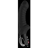 <strong>Элегантный чёрный перезаряжаемый вибратор TIGER G5 - 21,5 см.</strong> <br />
Эргономичная ручка-петля. <div class="charTableblock"> </div> Элегантный чёрный перезаряжаемый вибратор TIGER G5 - 21,5 см.
Эргономичная ручка-петля.