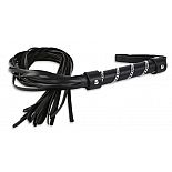 <strong>Плеть-многохвостка с витой рукояткой - 87 см.</strong> <br />
Эффектный девайс для ударов поя мягким местам Раба. <div class="charTableblock"><div><span>Материал</span>: кожзам</div><div><span>Производитель</span>: Пикантные штучки, Россия</div><div><span>Длина, см</span>: 87.00</div></div> Плеть-многохвостка с витой рукояткой - 87 см.
Эффектный девайс для ударов поя мягким местам Раба.