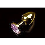 <strong>Маленькая золотистая анальная пробка с круглым кончиком и розовым кристаллом - 7 см.</strong> <br />
Абсолютно безопасная анальная пробка с закругленным кончиком и прекрасным анатомическим дизайном. <div class="charTableblock"><div><span>Длина, см</span>: 7</div><div><span>Диаметр, см</span>: 3</div><div><span>Материал</span>: металл</div><div><span>Цвет</span>: другой</div><div><span>Особенности</span>: пробка; ювелирка</div><div><span>Особенности</span>: без вибрации; гладкая</div><div><span>Длина, см</span>: 5-8</div><div><span>Диаметр, см</span>: 3</div><div><span>Цвет кристалла</span>: красный/розовый</div></div> Маленькая золотистая анальная пробка с круглым кончиком и розовым кристаллом - 7 см.
Абсолютно безопасная анальная пробка с закругленным кончиком и прекрасным анатомическим дизайном.