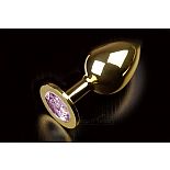 <strong>Большая золотая анальная пробка с закругленным кончиком и розовым кристаллом - 9 см.</strong> <br />
Очень комфортная анальная пробка с идеальным анатомическим дизайном! Благодаря закругленному кончику эта пробка не только легко входит даже в самые тугие местечки, но и максимально комфортно размещается внутри. <div class="charTableblock"><div><span>Длина, см</span>: 9</div><div><span>Диаметр, см</span>: 3,5</div><div><span>Материал</span>: металл</div><div><span>Цвет</span>: другой</div><div><span>Особенности</span>: пробка; ювелирка</div><div><span>Особенности</span>: без вибрации; гладкая</div><div><span>Длина, см</span>: 9-12</div><div><span>Диаметр, см</span>: 3</div><div><span>Цвет кристалла</span>: красный/розовый</div></div> Большая золотая анальная пробка с закругленным кончиком и розовым кристаллом - 9 см.
Очень комфортная анальная пробка с идеальным анатомическим дизайном! Благодаря закругленному кончику эта пробка не только легко входит даже в самые тугие местечки, но и максимально комфортно размещается внутри.