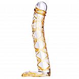 <strong>Стеклянный фаллоимитатор Sunny Morning - Contemporary Novelties, Прозрачный</strong> <br />
Стеклянный фаллоимитатор прозрачного цвета с рельефным рисунков желтого цвета и с ограничительным основанием в виде мошонки. <div class="charTableblock"><div><span>Длина, см</span>: 16</div><div><span>Диаметр, см</span>: 6.3</div><div><span>Материал</span>: стекло</div><div><span>Цвет</span>: прозрачный</div><div><span>Особенности</span>: без мошонки</div><div><span>Длина, см</span>: 13-16</div><div><span>Диаметр, см</span>: 6</div></div> Стеклянный фаллоимитатор Sunny Morning - Contemporary Novelties, Прозрачный
Стеклянный фаллоимитатор прозрачного цвета с рельефным рисунков желтого цвета и с ограничительным основанием в виде мошонки.