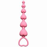 <strong>Анальная цепочка Heart`s Beads Pink 4101-01Lola</strong> <br />
<div class="charTableblock"> </div> Анальная цепочка Heart`s Beads Pink 4101-01Lola