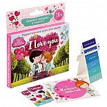 <strong>Романтическая игра для двоих I Love you</strong> <br />
Этот набор позволит вам окунуться в сладкие моменты нежности, заботы и поцелуев. <div class="charTableblock"> </div> Романтическая игра для двоих I Love you
Этот набор позволит вам окунуться в сладкие моменты нежности, заботы и поцелуев.