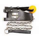 <strong>Кляп-шарик с поводком </strong> <br />
Кляп-шарик, соединенный с широким брутальным ошейником и пристегивающимся на карабин поводком. <div class="charTableblock"><div><span>Материал</span>: кожзам</div><div><span>Производитель</span>: Пикантные штучки, Россия</div></div> Кляп-шарик с поводком
Кляп-шарик, соединенный с широким брутальным ошейником и пристегивающимся на карабин поводком.