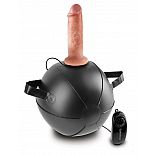 <strong>Мини-мяч с фаллической насадкой телесного цвета и вибрацией Vibrating Mini Sex Ball with 6 Dildo</strong> <br />
Надувной мяч, оснащенный съемной насадкой реалистиком, имеет твердое основание-фаллос с вибрацией, управляемой с выносного пульта, На основание при желании может быть надета насадка- реалистик. <div class="charTableblock"> </div> Мини-мяч с фаллической насадкой телесного цвета и вибрацией Vibrating Mini Sex Ball with 6 Dildo
Надувной мяч, оснащенный съемной насадкой реалистиком, имеет твердое основание-фаллос с вибрацией, управляемой с выносного пульта, На основание при желании может быть надета насадка- реалистик.