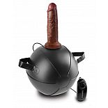 <strong>Мини-мяч с фаллической насадкой коричневого цвета и вибрацией Vibrating Mini Sex Ball with 7 Dildo</strong> <br />
Надувной мяч, оснащенный съемной насадкой реалистиком, имеет твердое основание-фаллос с вибрацией, управляемой с выносного пульта, На основание при желании может быть надета насадка-реалистик. <div class="charTableblock"> </div> Мини-мяч с фаллической насадкой коричневого цвета и вибрацией Vibrating Mini Sex Ball with 7 Dildo
Надувной мяч, оснащенный съемной насадкой реалистиком, имеет твердое основание-фаллос с вибрацией, управляемой с выносного пульта, На основание при желании может быть надета насадка-реалистик.