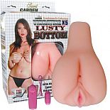 <strong>Мастурбатор-вагина с двумя отверстиями и вибрацией</strong> <br />
Реалистичная вагина и анус, изготовленная из ТПЕ. <div class="charTableblock"> </div> Мастурбатор-вагина с двумя отверстиями и вибрацией
Реалистичная вагина и анус, изготовленная из ТПЕ.