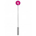 <strong>Розовая шлёпалка Leather Circle Tiped Crop с наконечником-кругом - 56 см.</strong> <br />
Если вам так и хочется отшлёпать своего партнёра, этот изысканный аксессуар из металла и кожи придётся как нельзя кстати. <div class="charTableblock"><div><span>Производитель</span>: Shots Media BV, Нидерланды</div><div><span>Длина, см</span>: 56.00</div></div> Розовая шлёпалка Leather Circle Tiped Crop с наконечником-кругом - 56 см.
Если вам так и хочется отшлёпать своего партнёра, этот изысканный аксессуар из металла и кожи придётся как нельзя кстати.