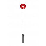 <strong>Красная шлёпалка Leather Circle Tiped Crop с наконечником-кругом - 56 см.</strong> <br />
Если вам так и хочется отшлёпать своего партнёра, этот изысканный аксессуар из металла и кожи придётся как нельзя кстати. <div class="charTableblock"><div><span>Производитель</span>: Shots Media BV, Нидерланды</div><div><span>Длина, см</span>: 56.00</div></div> Красная шлёпалка Leather Circle Tiped Crop с наконечником-кругом - 56 см.
Если вам так и хочется отшлёпать своего партнёра, этот изысканный аксессуар из металла и кожи придётся как нельзя кстати.