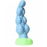 <strong>Голубой фаллоимитатор Посейдон с ярко выраженным рельефом - 19 см.</strong> <br />
Если вам надоели реалистичные секс-игрушки, и очень хочется чего-нибудь необычного, сделанный вручную «Посейдон» от Erasexa первого и пока единственного российского производителя товаров интимного назначения для поклонников зооэротики обязательно вас удивит и порадует. <div class="charTableblock"><div><span>Длина, см</span>: 19.00</div><div><span>Диаметр, см</span>: 5.50</div><div><span>Материал</span>: силикон</div></div> Голубой фаллоимитатор Посейдон с ярко выраженным рельефом - 19 см.
Если вам надоели реалистичные секс-игрушки, и очень хочется чего-нибудь необычного, сделанный вручную «Посейдон» от Erasexa первого и пока единственного российского производителя товаров интимного назначения для поклонников зооэротики обязательно вас удивит и порадует.