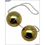 <strong>Золотистые шарики со смещённым центром тяжести</strong> <br />
Два вагинальных шарика со смещённым центром тяжести для тренировки мышц влагалища. <div class="charTableblock"><div><span>Материал</span>: пластик</div><div><span>Диаметр, см</span>: 3.00</div><div><span>Диаметр, см</span>: 3</div><div><span>Производитель</span>: Eroticon, Россия</div></div> Золотистые шарики со смещённым центром тяжести
Два вагинальных шарика со смещённым центром тяжести для тренировки мышц влагалища.