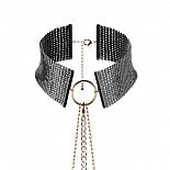 <strong>Чёрный ошейник с цепочками Desir Metallique Collar</strong> <br />
Роскошное украшение, которое стоит надеть не только для эротической игры! Представьте, что оно на вас, когда вы надеваете рубашку с глубоким декольте. <div class="charTableblock"><div><span>Материал</span>: металл</div><div><span>Цвет</span>: черный</div><div><span>Производитель</span>: Bijoux Indiscrets, Испания</div></div> Чёрный ошейник с цепочками Desir Metallique Collar
Роскошное украшение, которое стоит надеть не только для эротической игры! Представьте, что оно на вас, когда вы надеваете рубашку с глубоким декольте.
