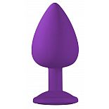 <strong>Большая фиолетовая анальная пробка Emotions Cutie Large с прозрачным кристаллом - 10 см.</strong> <br />
Анальная пробка конусообразной формы, выполнена из гипоаллергенного силикона и украшена красивой стразой в основании. <div class="charTableblock"><div><span>Длина, см</span>: 10.00</div><div><span>Диаметр, см</span>: 4.20</div><div><span>Материал</span>: силикон</div><div><span>Длина, см</span>: 9-12</div><div><span>Диаметр, см</span>: 4</div></div> Большая фиолетовая анальная пробка Emotions Cutie Large с прозрачным кристаллом - 10 см.
Анальная пробка конусообразной формы, выполнена из гипоаллергенного силикона и украшена красивой стразой в основании.