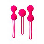 <strong>Набор вагинальных шариков различной формы и размера</strong> <br />
Набор вагинальных шариков A-Toys со смещенным центром тяжести выполнен из нетоксичного и гипоаллергенного 100% силикона высокого качества. <div class="charTableblock"><div><span>Материал</span>: силикон</div><div><span>Производитель</span>: ToyFa, Китай</div></div> Набор вагинальных шариков различной формы и размера
Набор вагинальных шариков A-Toys со смещенным центром тяжести выполнен из нетоксичного и гипоаллергенного 100% силикона высокого качества.