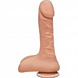 <strong>Телесный фаллоимитатор на присоске The D Super D 9  Vanilla - 22,86 см.</strong> <br />
Все этого хотят! Фаллоимитатор серии Super D, отличающийся мягким, гибким внешним и жестким внутренним стержнем, согревает на ощупь, чтобы создать наиболее реалистичное ощущение, которое можно себе представить. <div class="charTableblock"><div><span>Длина, см</span>: 22.86</div><div><span>Диаметр, см</span>: 6.35</div><div><span>Материал</span>: киберкожа</div><div><span>Цвет</span>: телесный</div><div><span>Особенности</span>: на присоске; с мошонкой</div><div><span>Длина, см</span>: 21-24</div><div><span>Диаметр, см</span>: 6</div><div><span>Производитель</span>: Doc Johnson, США</div></div> Телесный фаллоимитатор на присоске The D Super D 9  Vanilla - 22,86 см. 
Все этого хотят! Фаллоимитатор серии Super D, отличающийся мягким, гибким внешним и жестким внутренним стержнем, согревает на ощупь, чтобы создать наиболее реалистичное ощущение, которое можно себе представить.